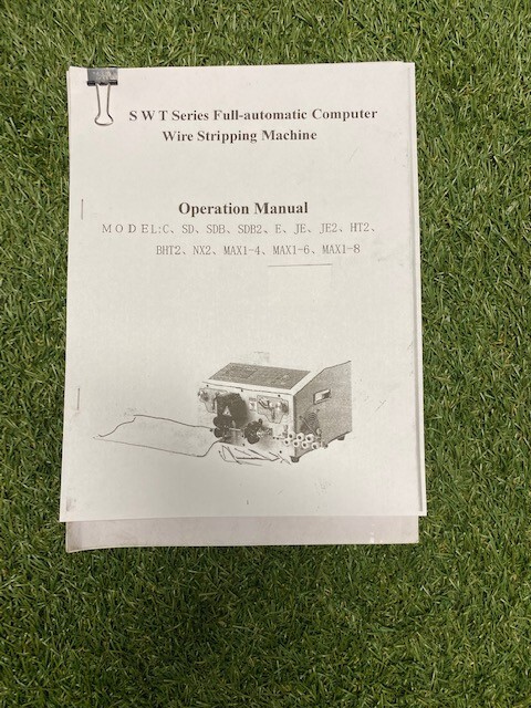 SWT Max2 Full-Automatic Computer Wire Stripping Machine