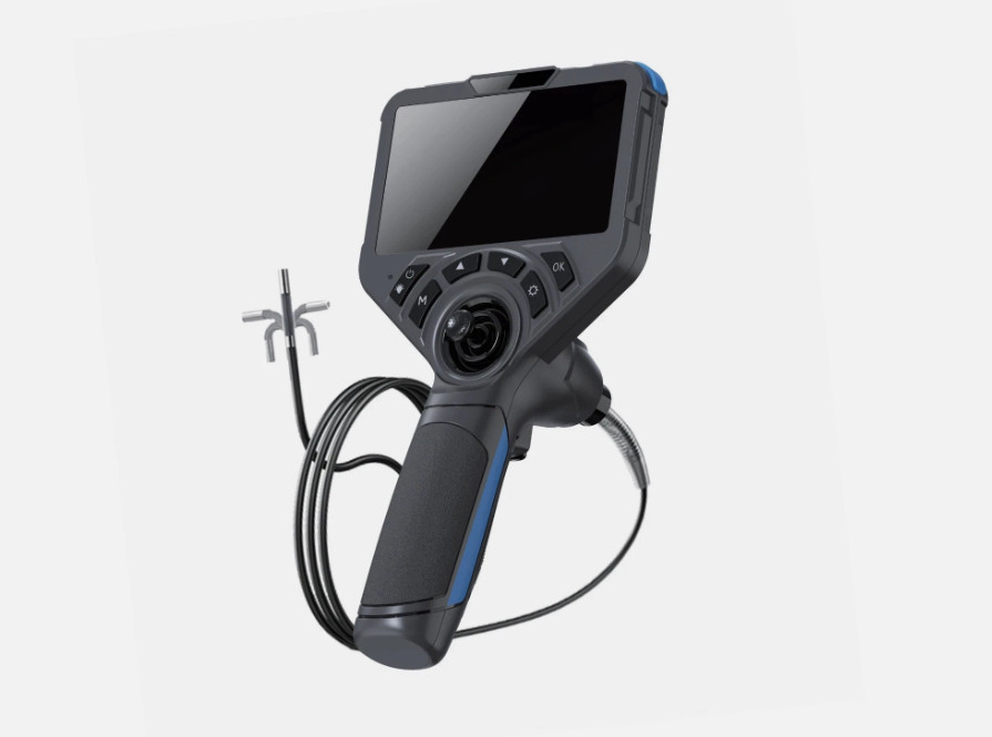 Automotive 4-Way Articulating Borescope 1080P HD Endoscope for Engine Inspection