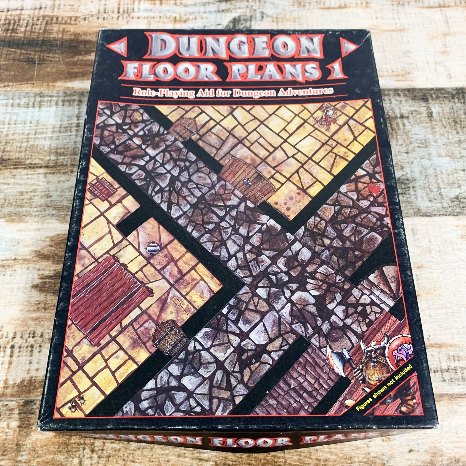 Dungeon Floor Plans #1 Role-Playing Aid - 1986 Games Workshop