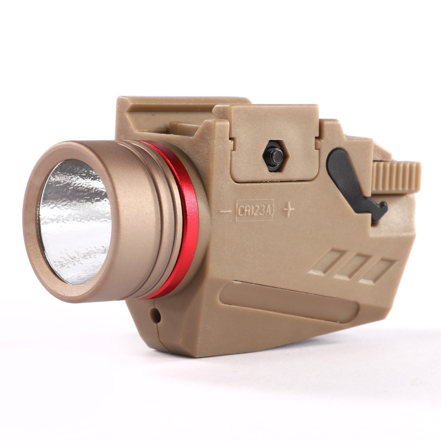 Red Laser Sight & LED Flash Light Combo Fit Picatinny Rail Pistol Glock 17 19et