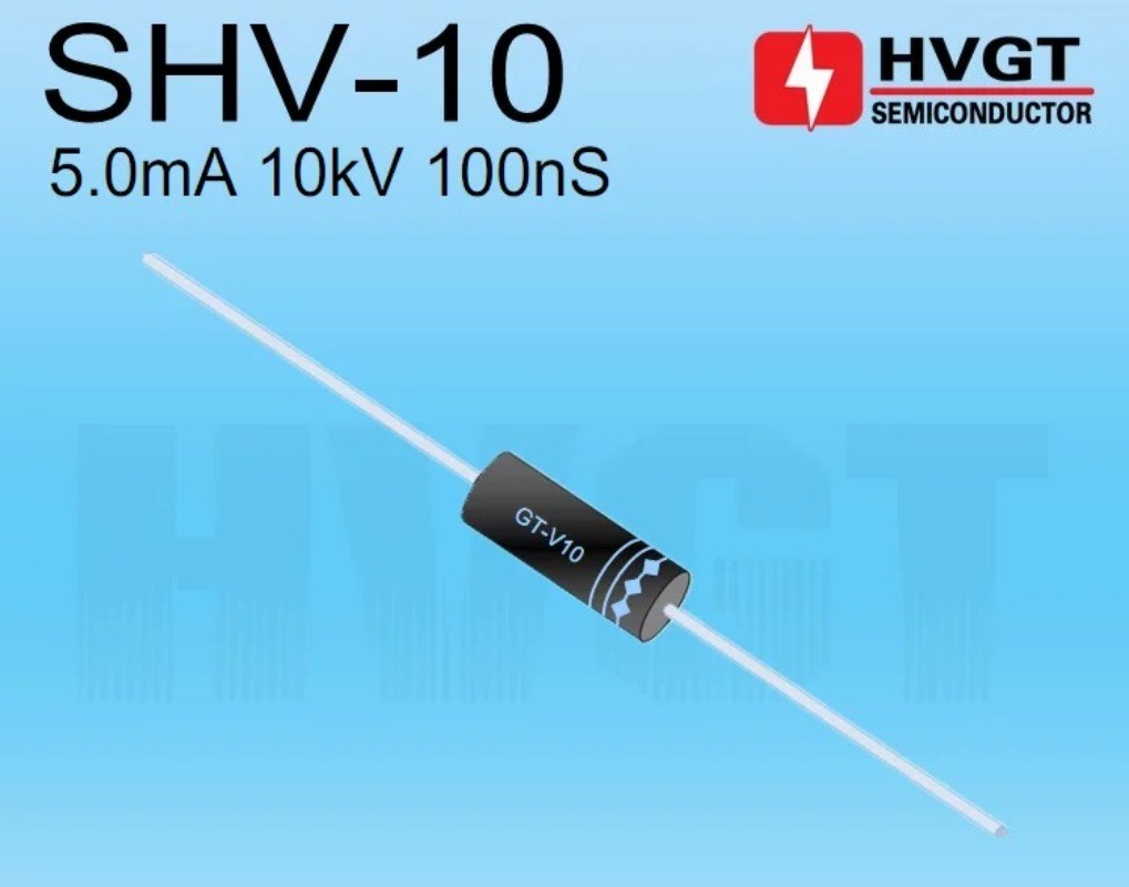 10PCS HVGT SHV-10 5mA10kV high-voltage rectifier diode