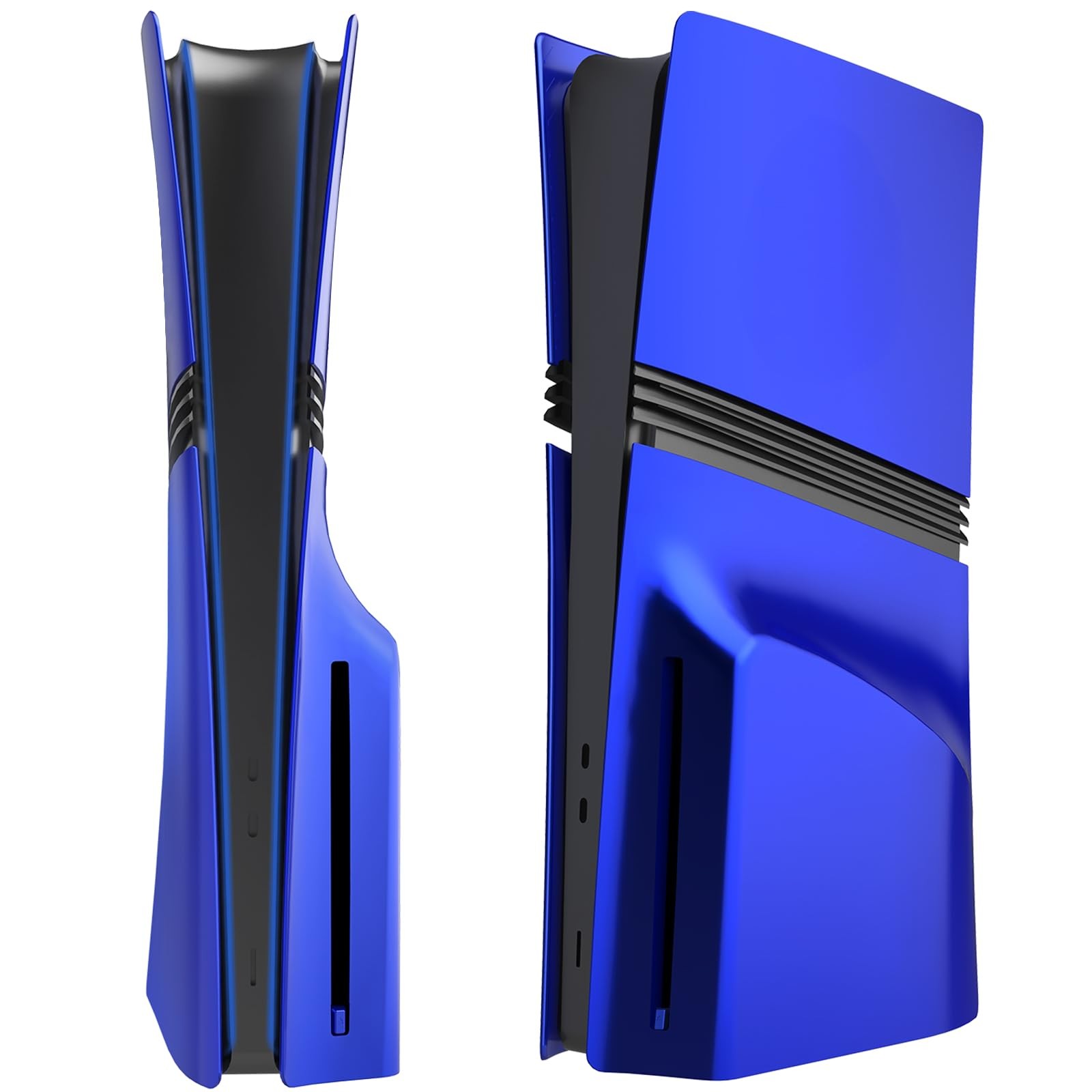 Pro Disc Edition Cover Plates for New PS5 Console, Shell Panels Blue