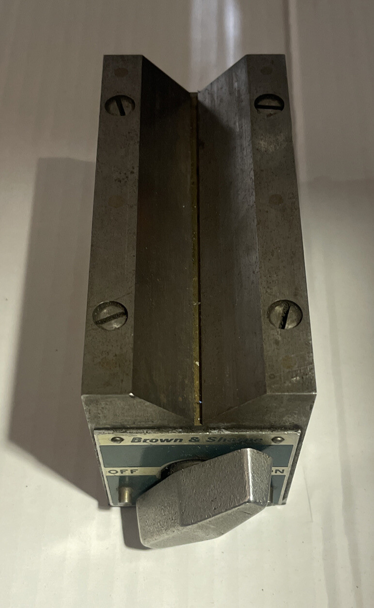 Brown & Sharpe Magnetic V Block