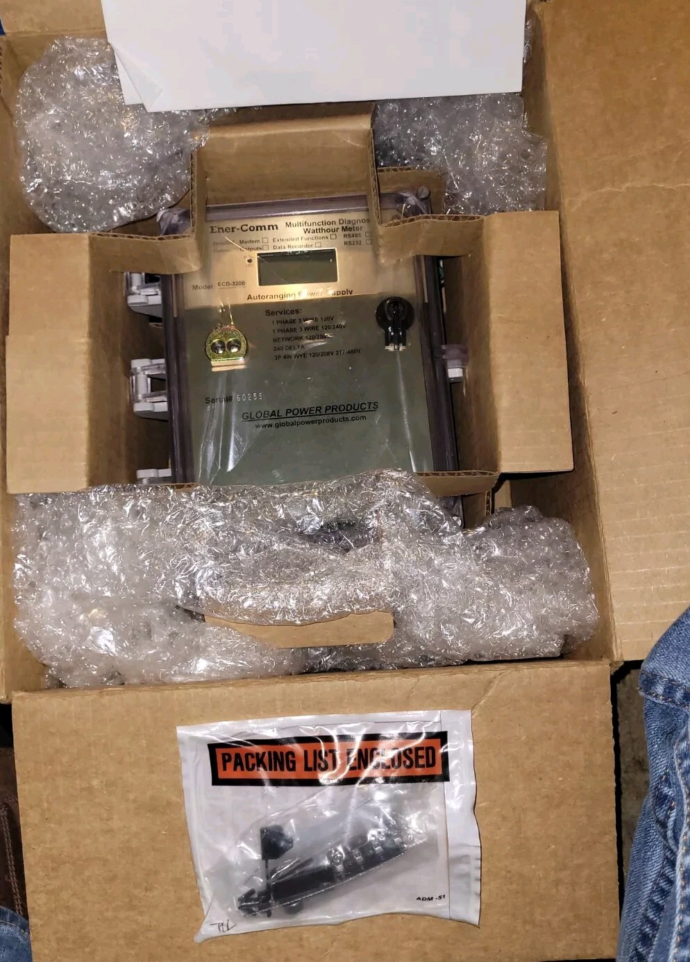Global Power Products ECD-3200 Sub Meter