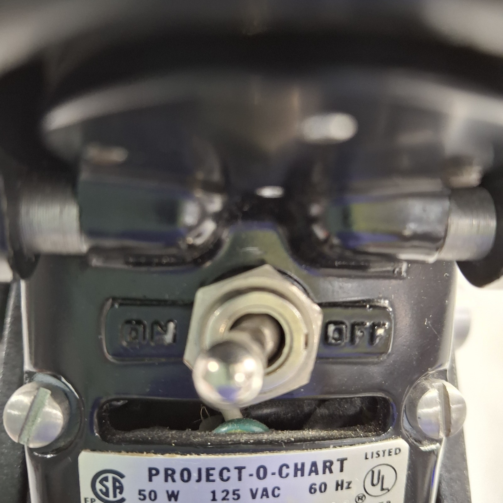 AO Scientific Instruments Model 11082 SER Wall Mount Chart Projector