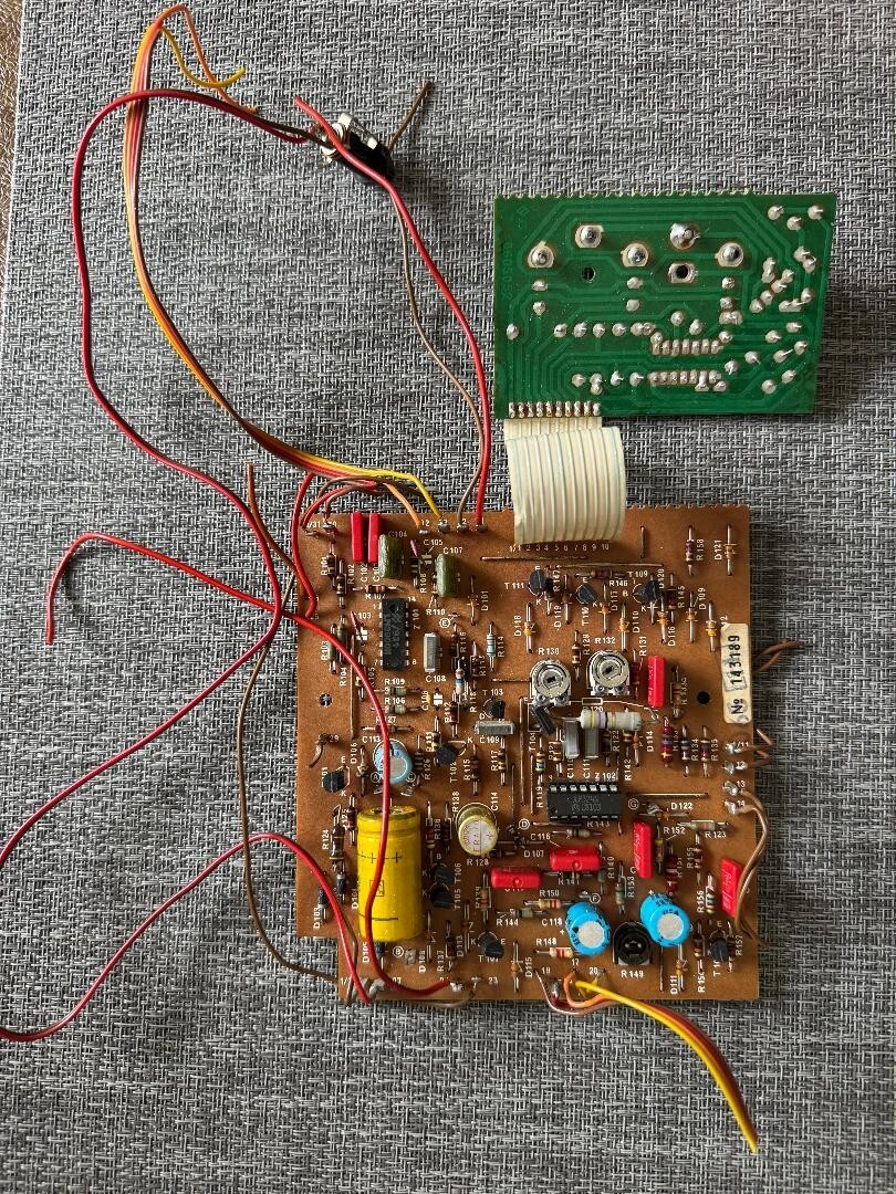 Thorens TD 105 Motor and Speed Selector Boards G2U