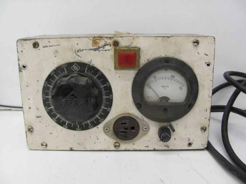 GENERIC INDUSTRIAL VOLT METER W/ WESTON MODEL 304 VOLT GAUGE USED