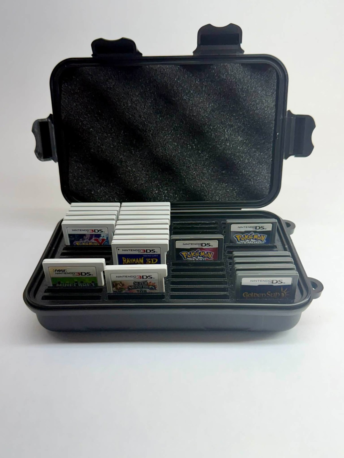 Compact Nintendo DS 3DS Cartridge Case 56 Game Storage Holder