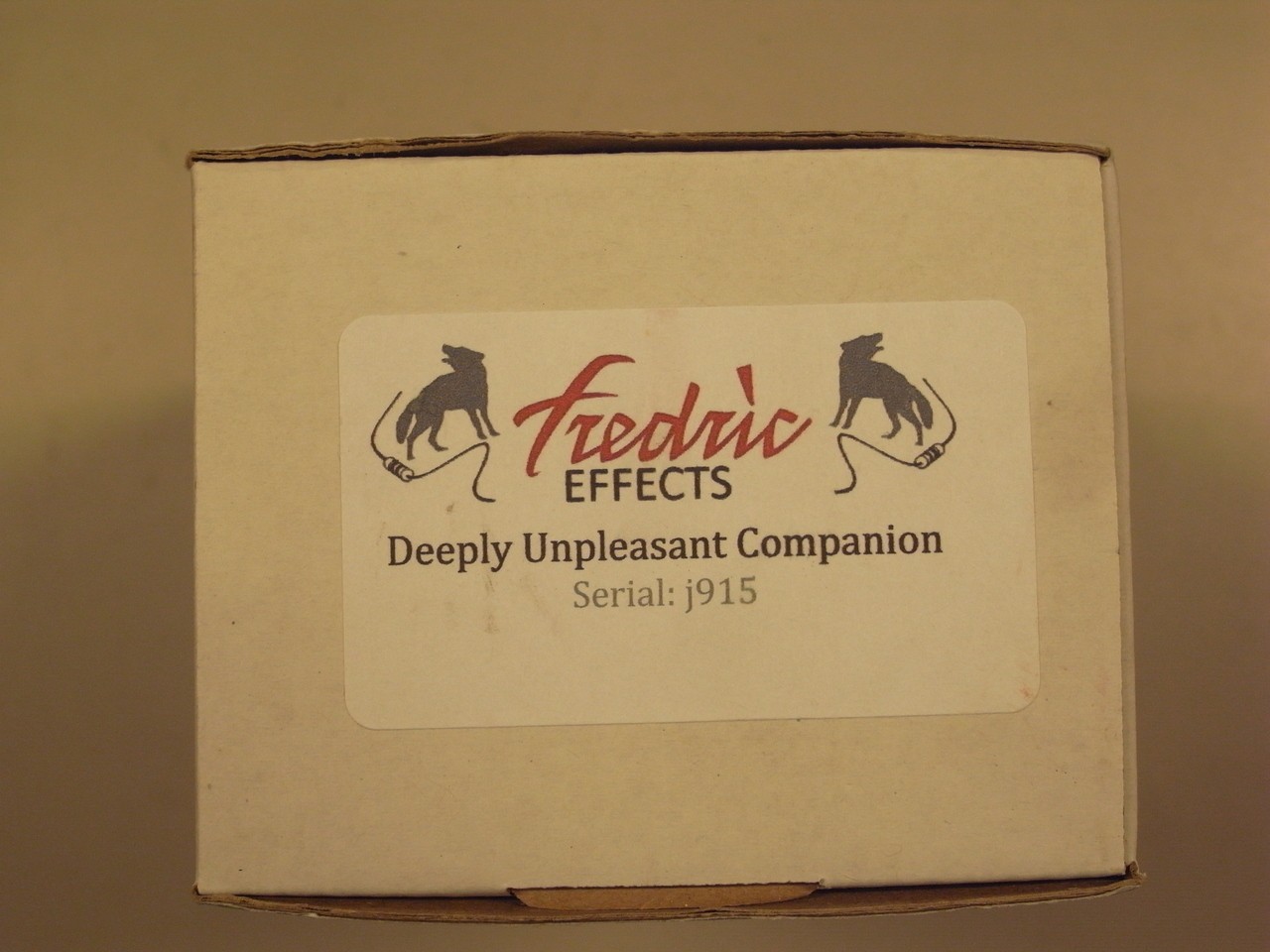 Fredric Effects Standard Fuzz Machine