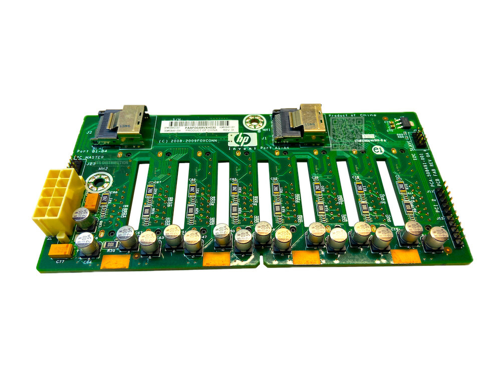 536652-001 I HPE Proliant 16-Bay Backplane Board SAS & SATA SFF HDD 508491-001