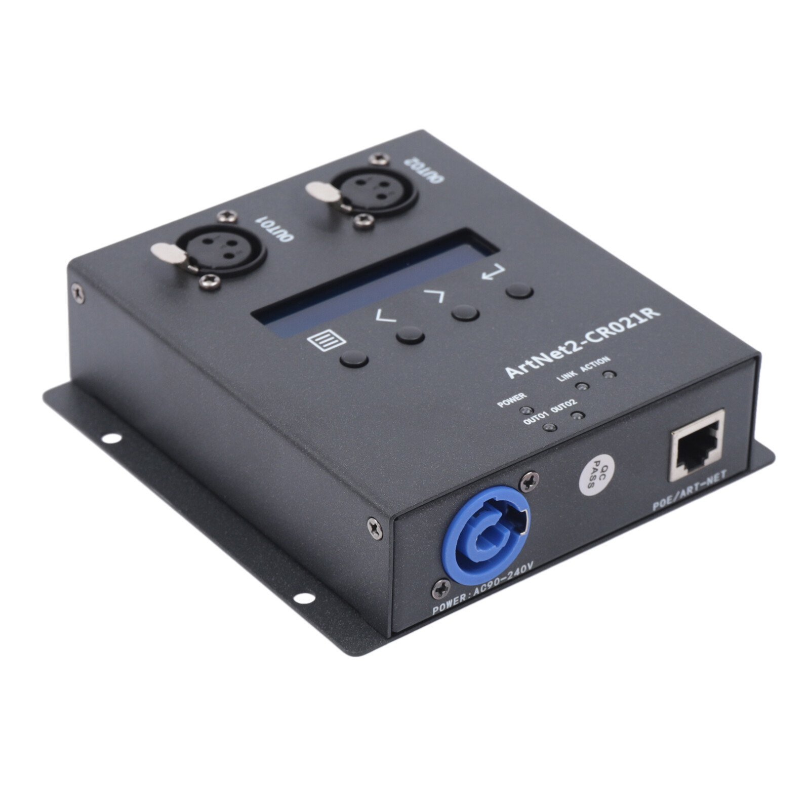 ArtNet DMX 512 Ethernet Lighting Controller Interface 100Mbps for Stages Bars