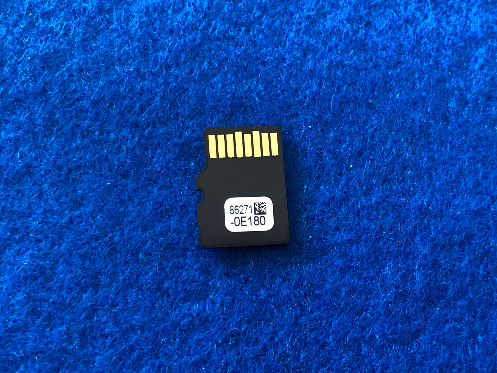 2014 TOYOTA SEQUOIA NAVIGATION NAV DATA MAP MICRO SD CARD OEM 86271-0E180