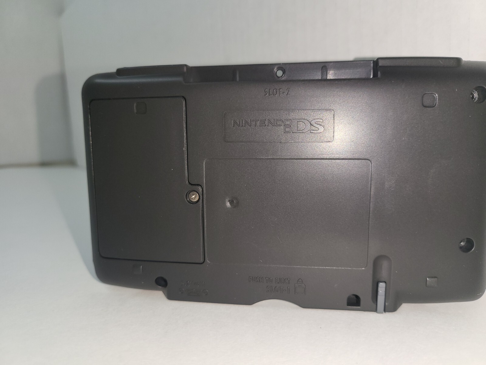 Black Back Rear Housing shell + Battery Cover/STYLUS For Nintendo DS NTR 001 N44