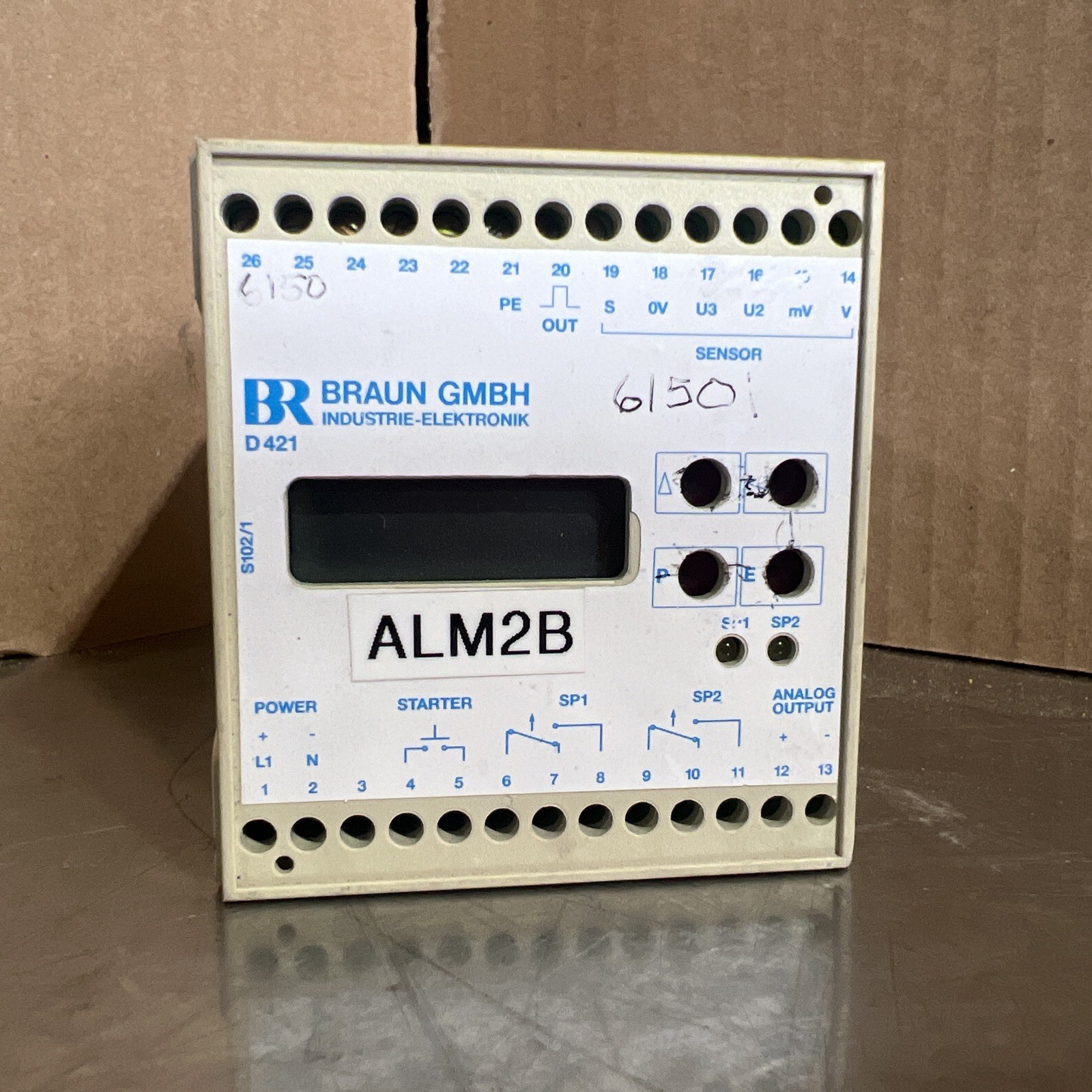 Braun D421.51U2 Speed Monitor Electronic Transducer 85-265v-ac Used Surplus