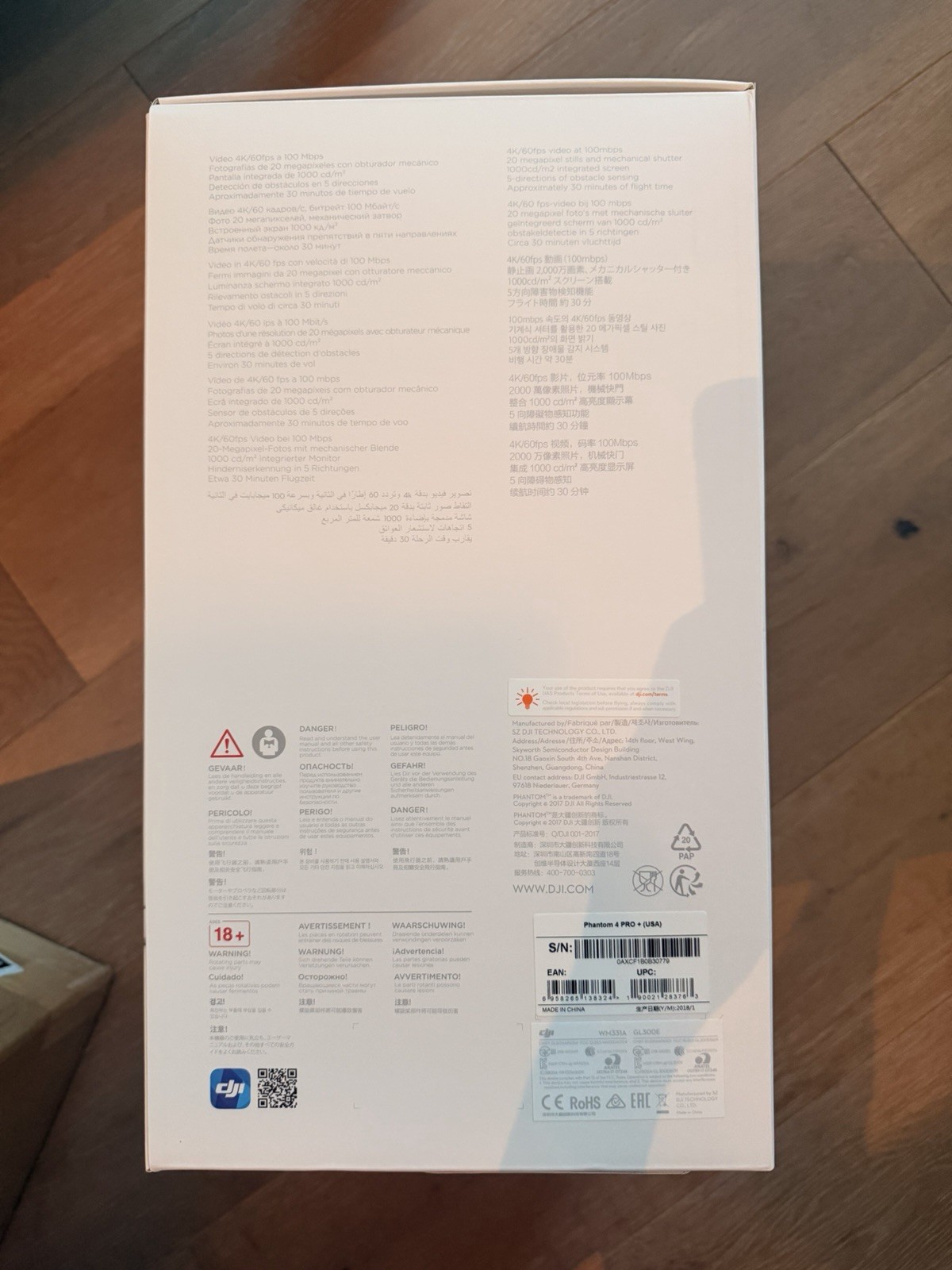 DJI PHANTOM 4 PRO+ WHITE CP.PT.000488