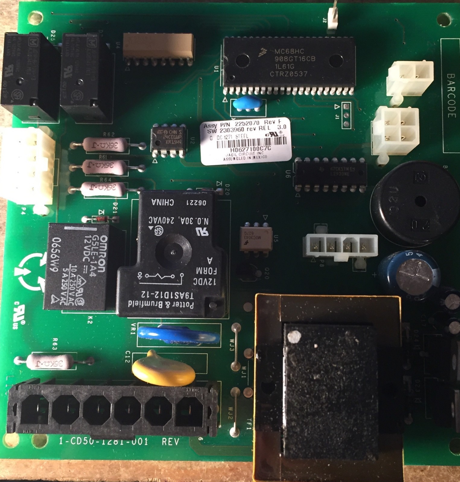 REPAIR SERVICE ONLY!!!  Thermador Whirlpool 2323180, 2252070, 00491936 Board