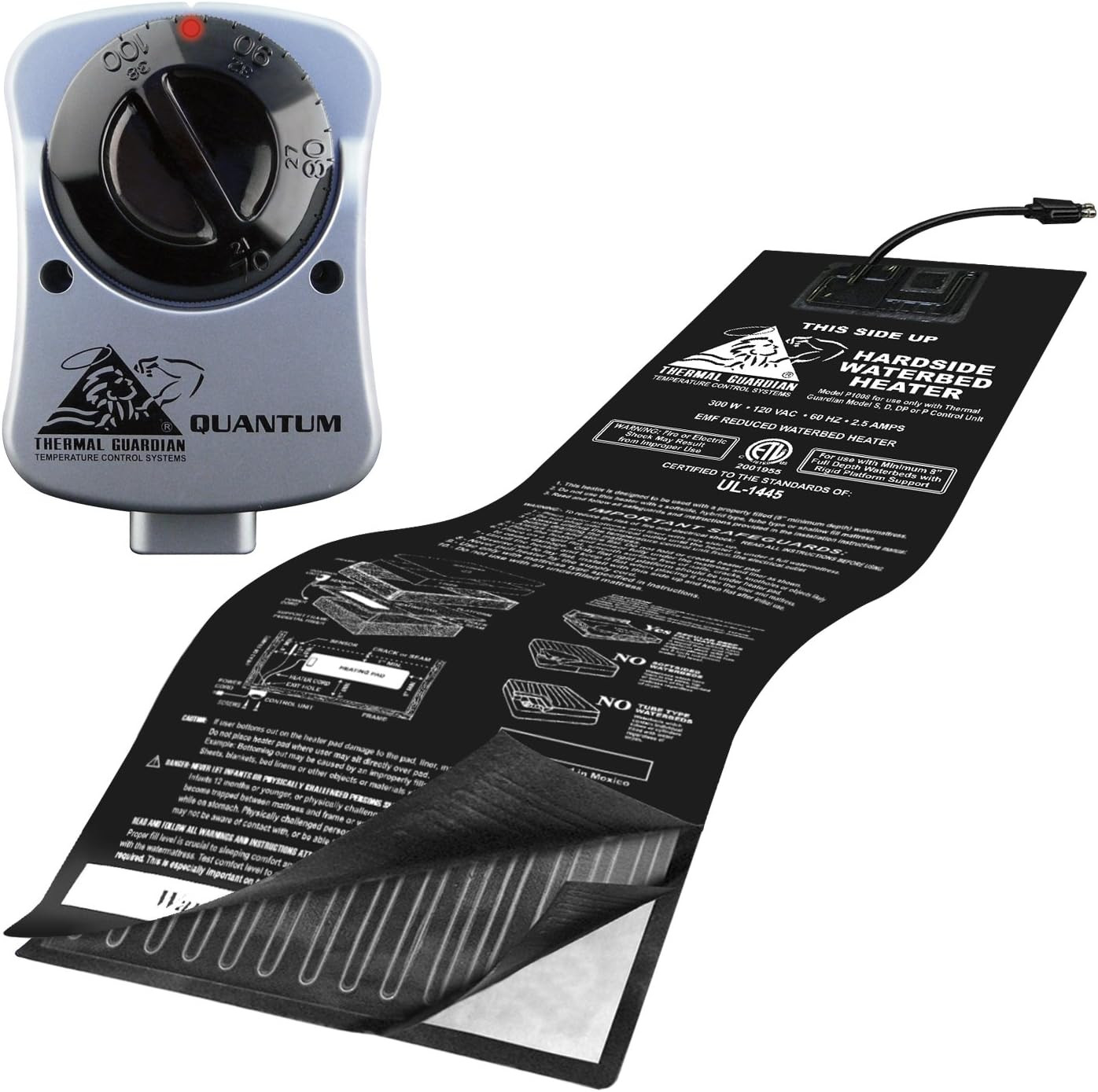 INNOMAX Quantum Solid State Waterbed Heater - Full Watt Vinyl Thermal Guardian