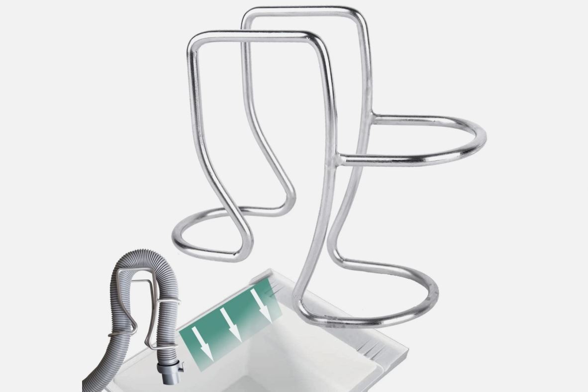 Easy to Install Washing Machine Flexible Drain Hose Holder / Stabilizer Hook