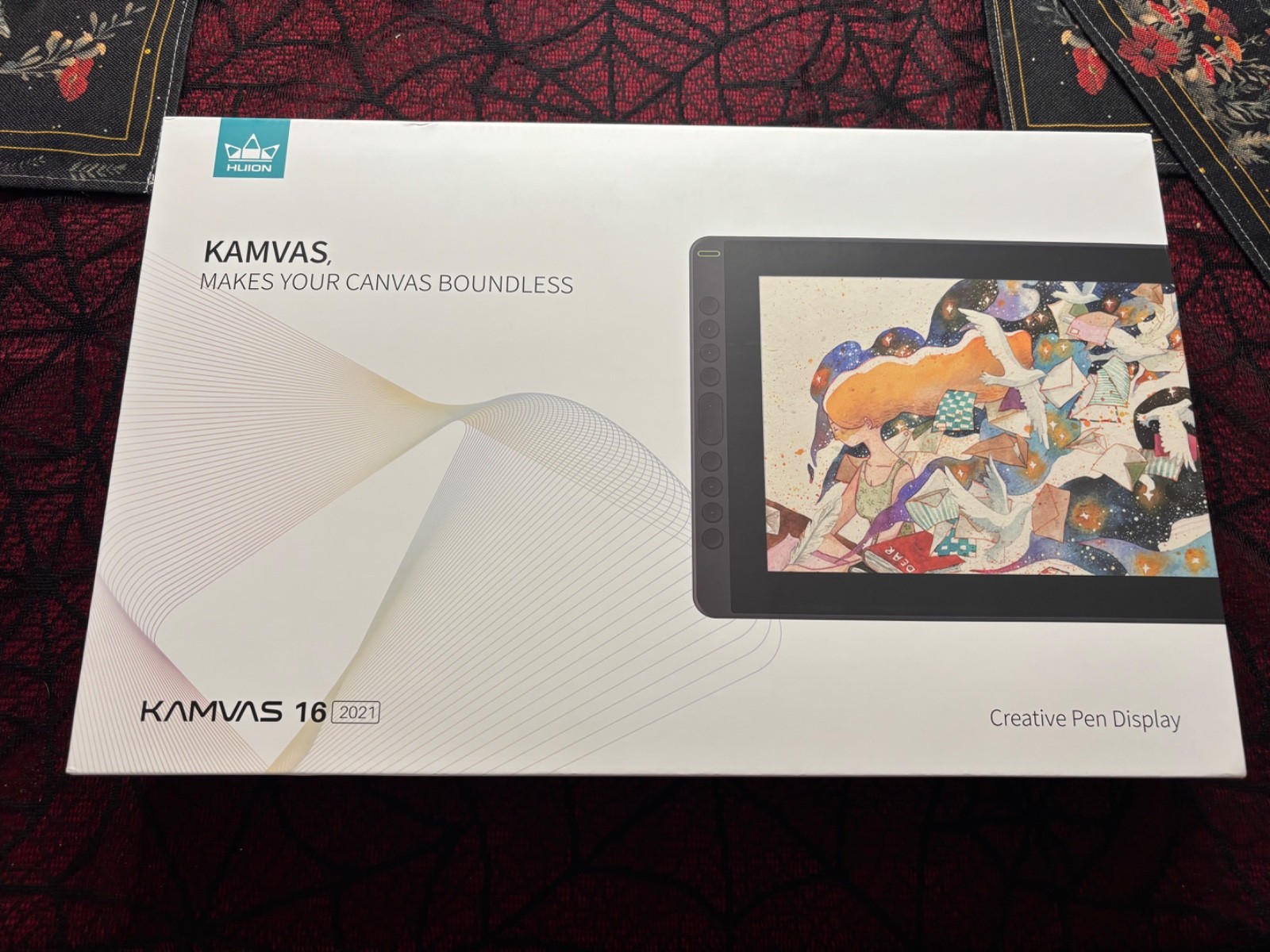 Huion Kamvas 16 2021 Version Graphics Tablet Pen Display - GS1562