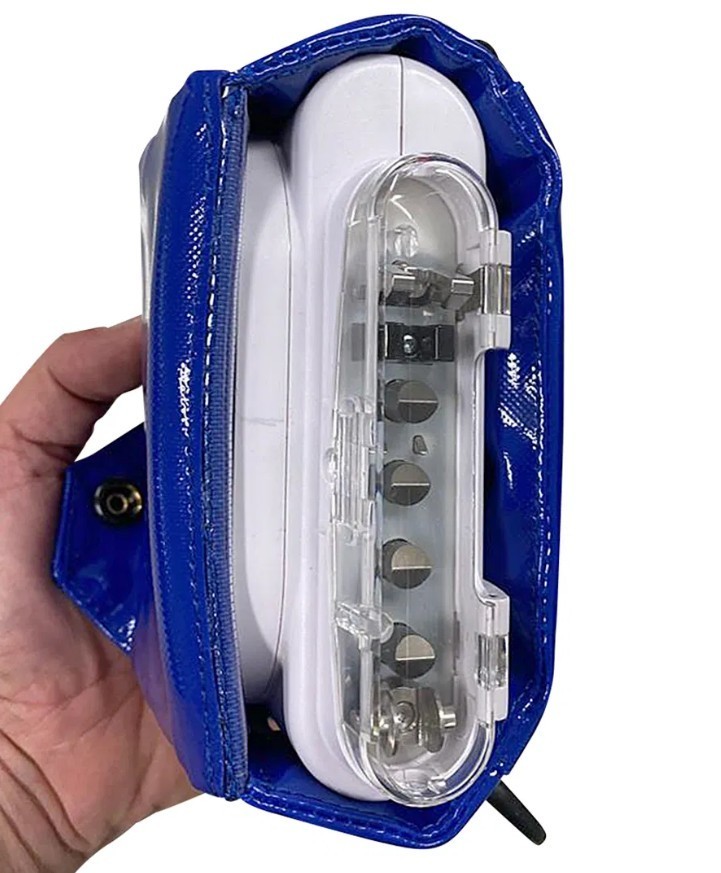 PAX Sapphire Infusion Pump Bag Blue