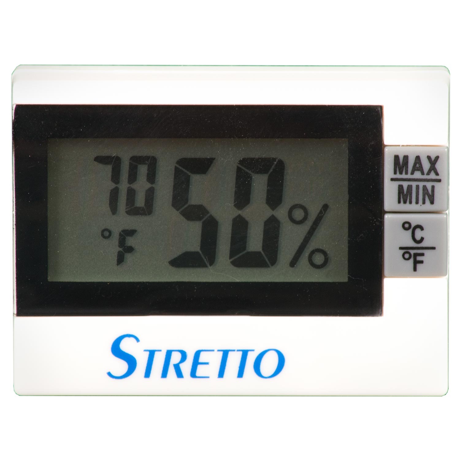 Stretto Digital Hygrometer & Thermometer for Cases