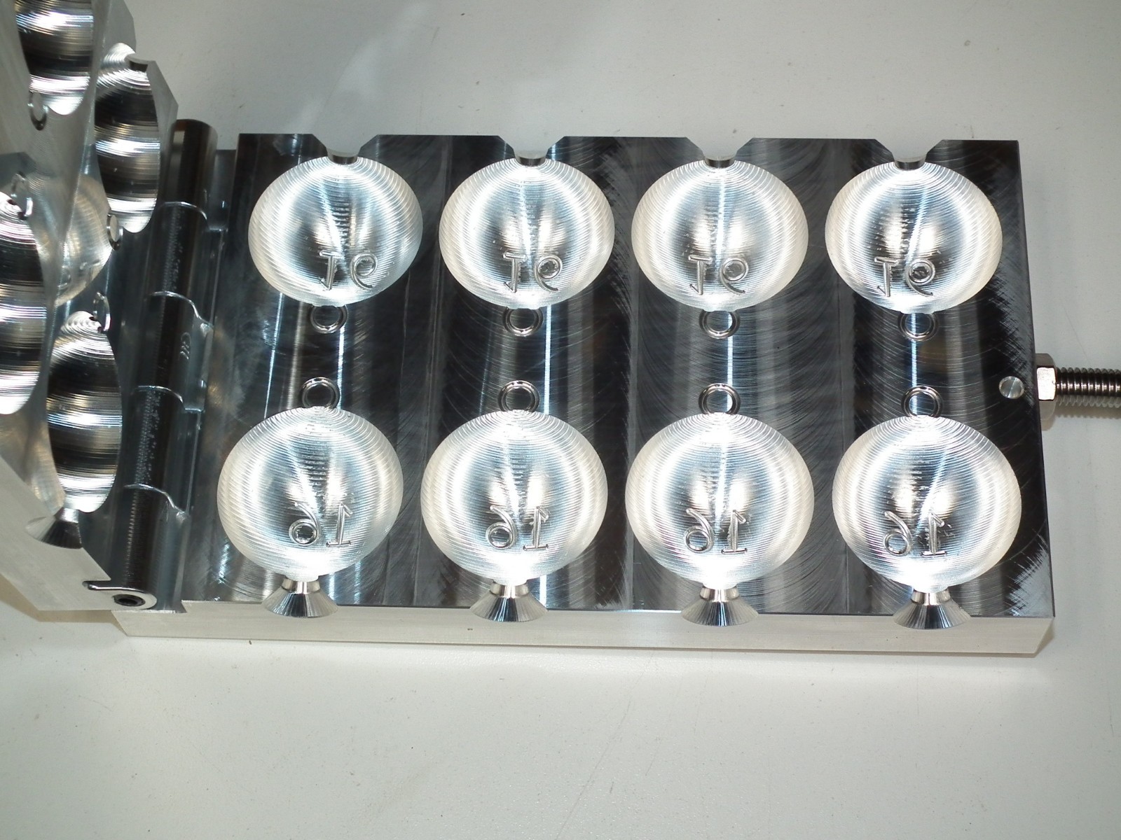 Saltwater Cannonball Sinker mold 16oz Production 8 cavity CNC Aluminum USA 3RD