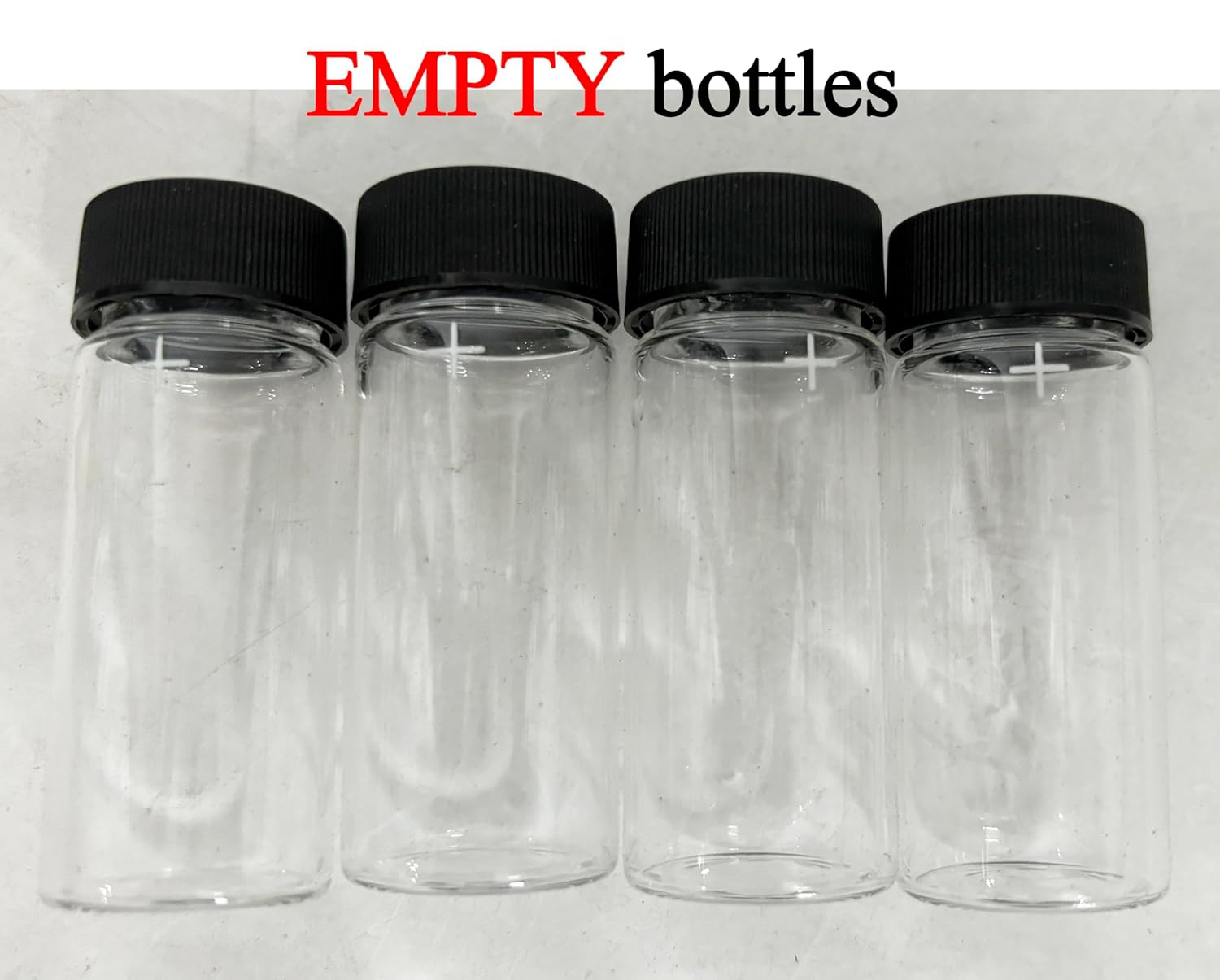 Turbidimeter Solution Bottles 4 Sample Bottles(Two Sets) Turbidity Meter Bottles
