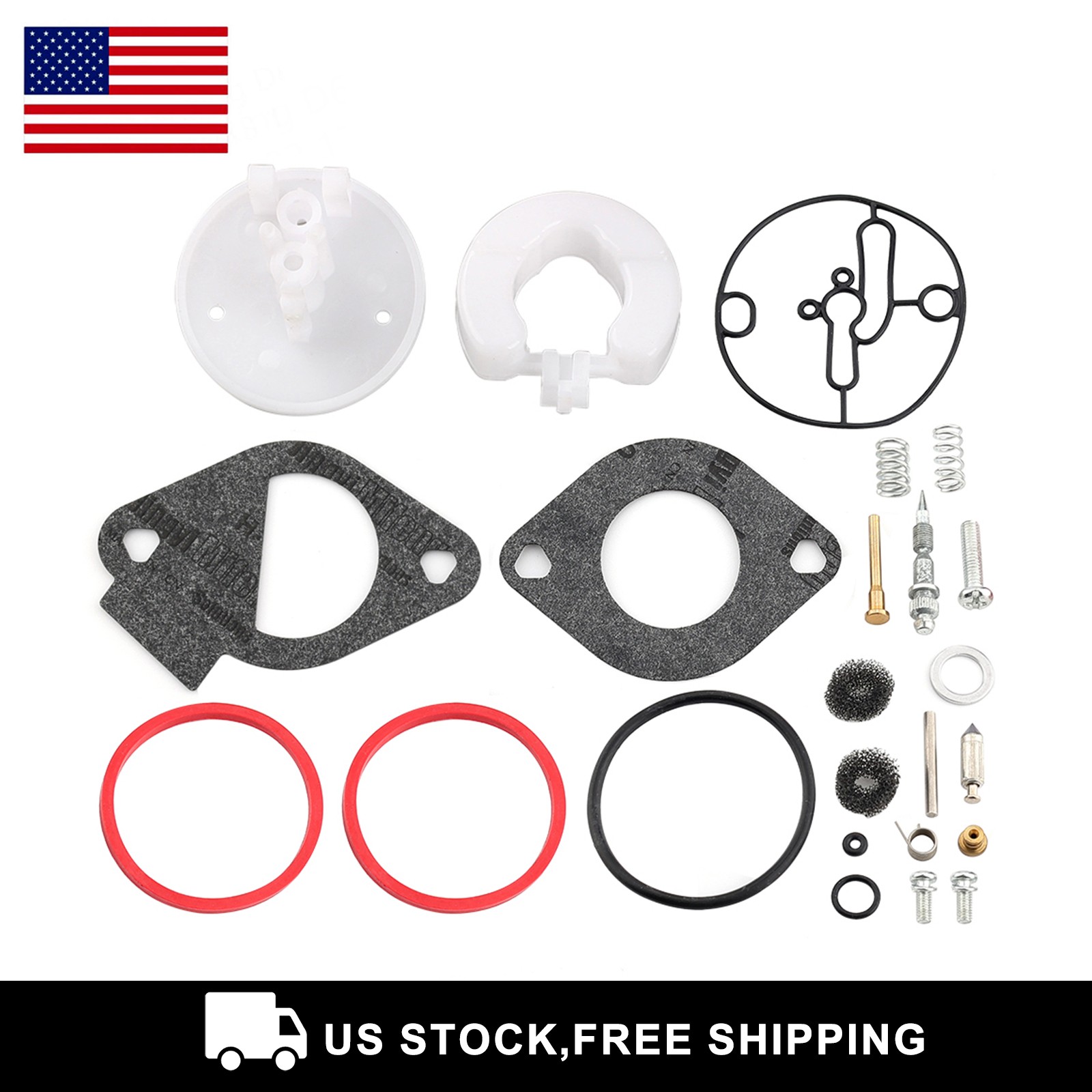 796184 Carburetor Rebuild Kit Overhaul For Briggs & Stratton Nikki 11HP-19HP