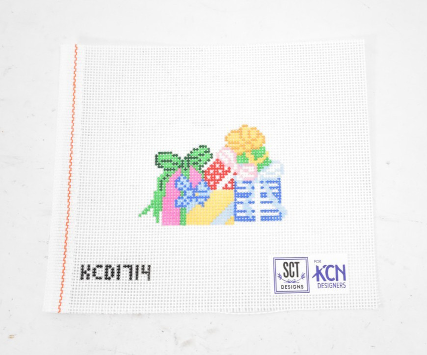 KCN Designers Canvas Mesh Print Stitching Sheet Present Part Canvas KCD1714