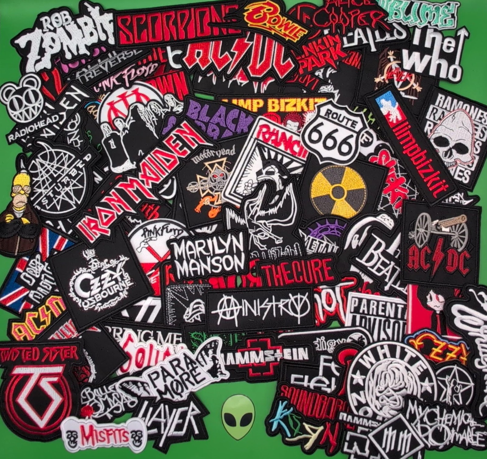 Heavy Metal Punk Rock Band Patches YOU PICK Music Vest Iron On 119 VARIETIES