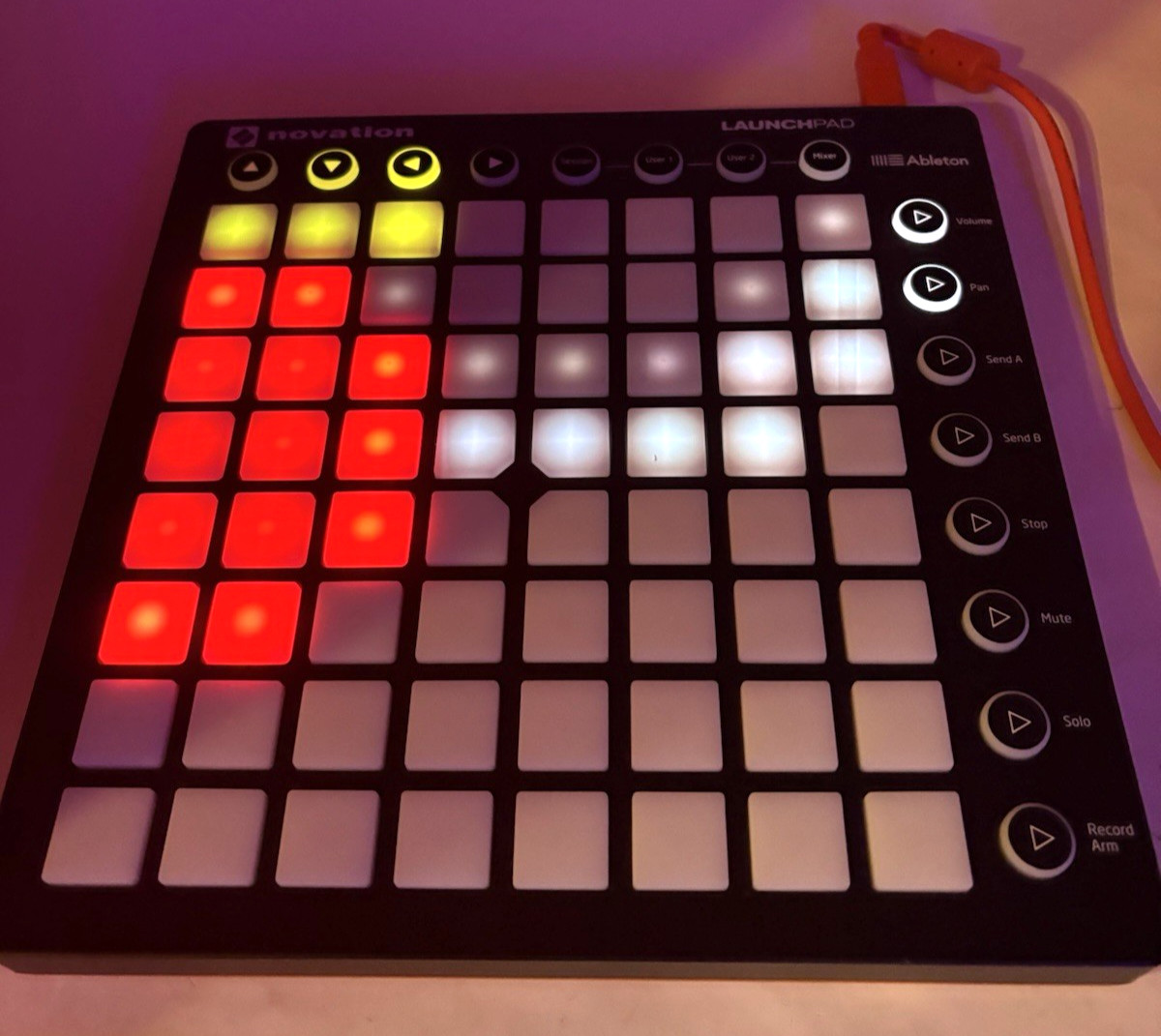Novation Launchpad MK2 Ableton Live Controller NOVLPD09 w/ USB Cord