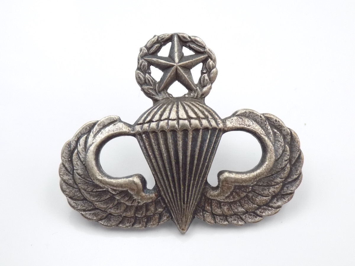 Original Vietnam War US Army Paratrooper Master Jump Wings HLP