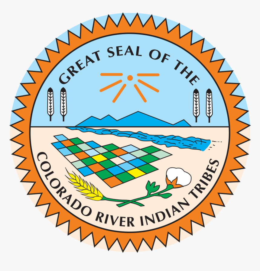 Great Seal of the Colorado Indian Tribe Self-adhesive Vinyl Decal