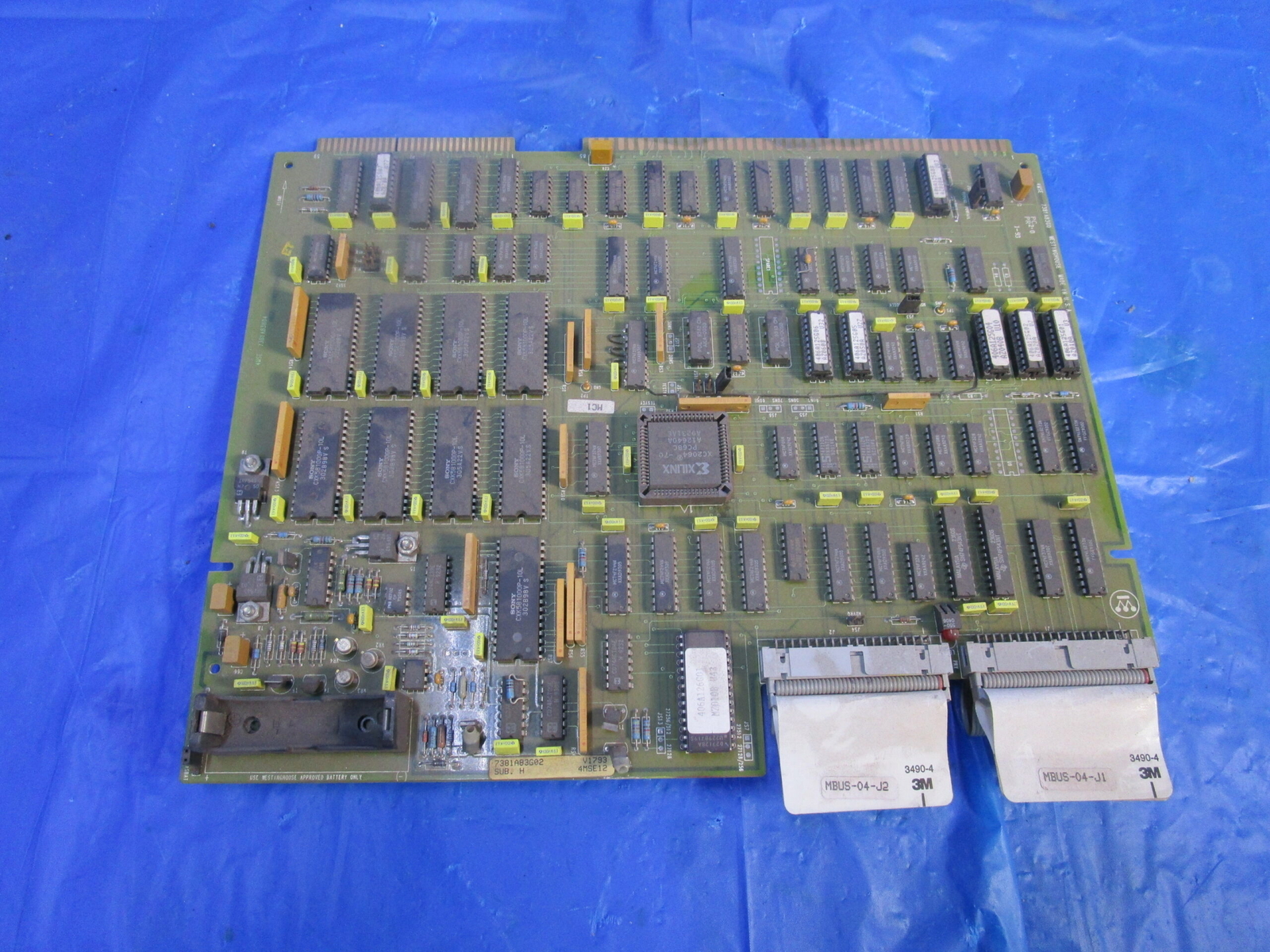 WESTINGHOUSE OVATION MEMORY BOARD 7381A83G02 4MSE12 SUB. H 1 Y WARRANTY