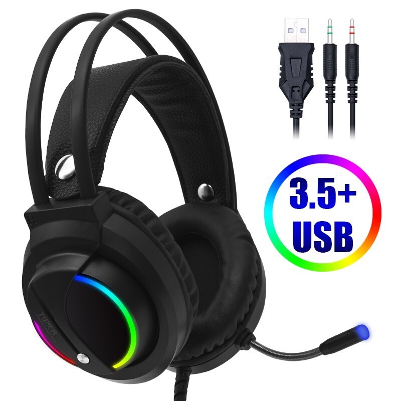 Headphone with microphone for tablet, PC, and Xbox one 360