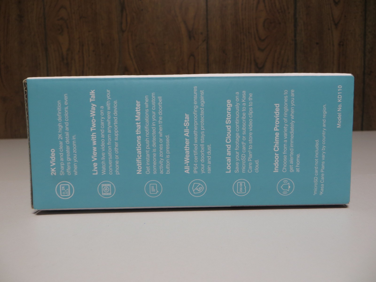 Kasa TP Link Smart Doorbell KD110