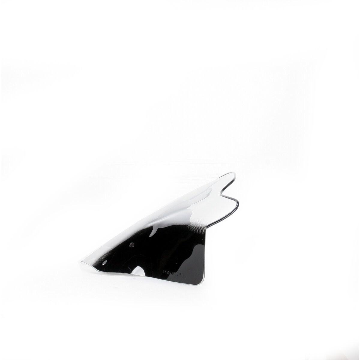 Sno-Stuff 16 in. Smoke Windshield w/Black Gradient Graphics - 450-483-03