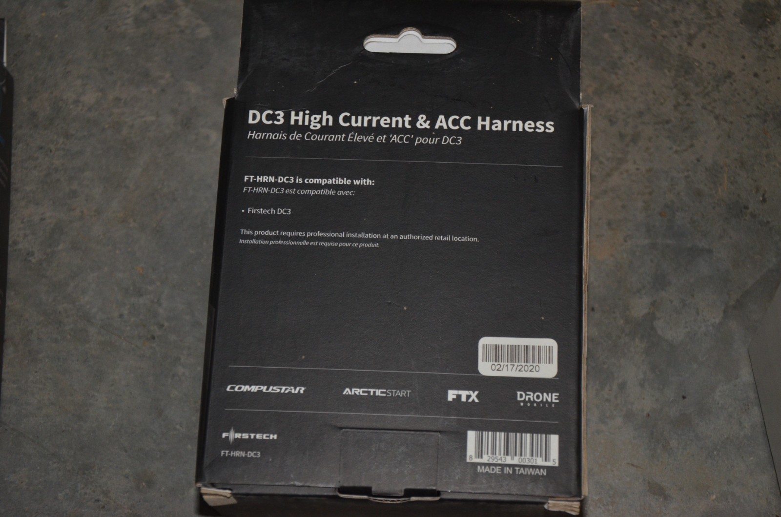 NEW Compustar - Firstech FT-HRN-DC3 8 PIN High Current Power Wiring Harness