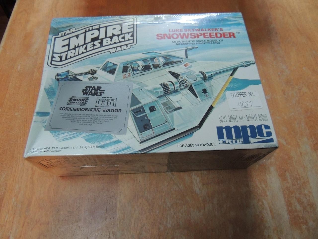 MPC Star Wars Empire Strikes Back Snowspeeder Commerative Model Kit NEW Sealed