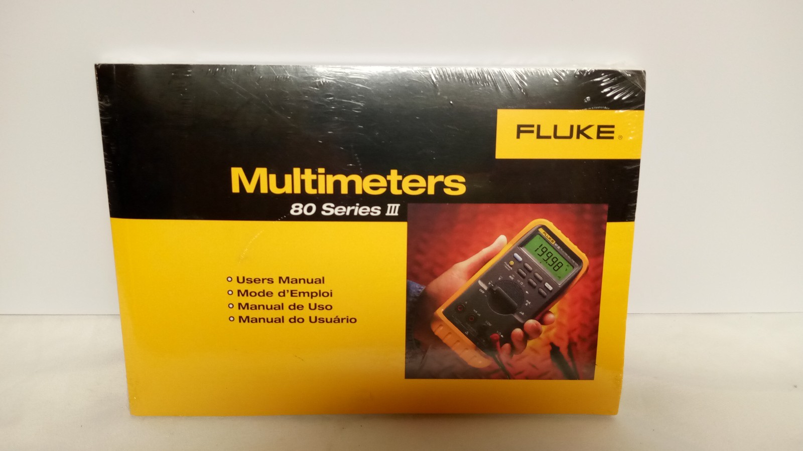 FLUKE MULTIMETERS 80 SERIES III GETTING STARTED Users MANUAL New Sealed