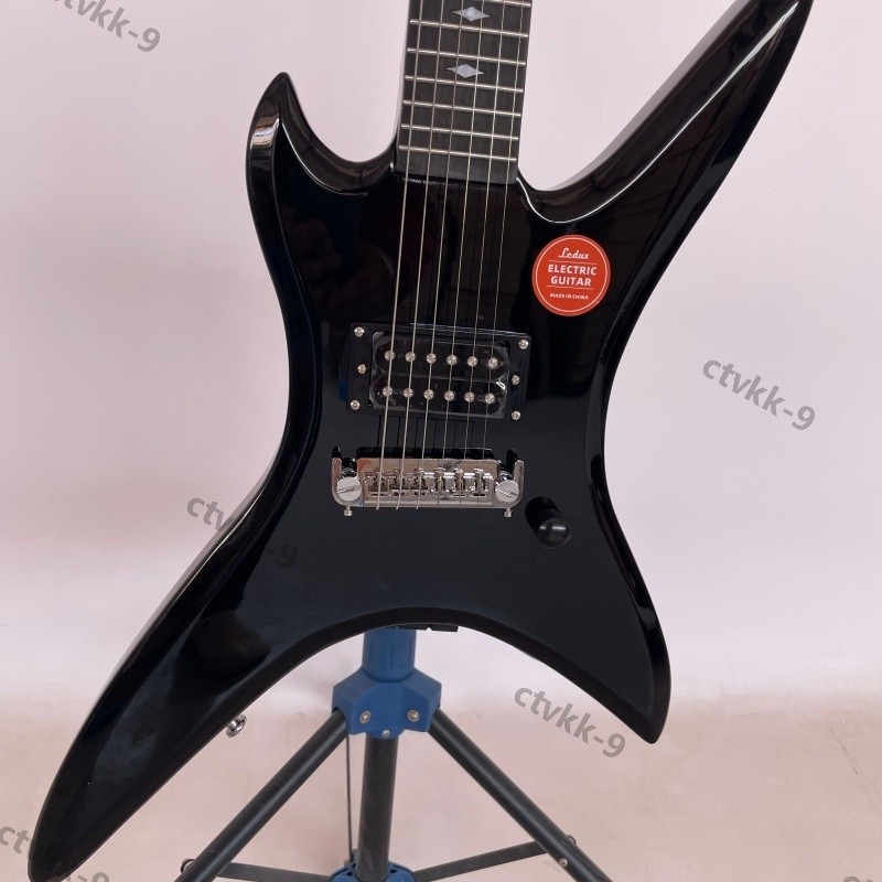 Solid Body Electric Guitar Stainless Rounded Fret H Fixed Bridge Free Shipping