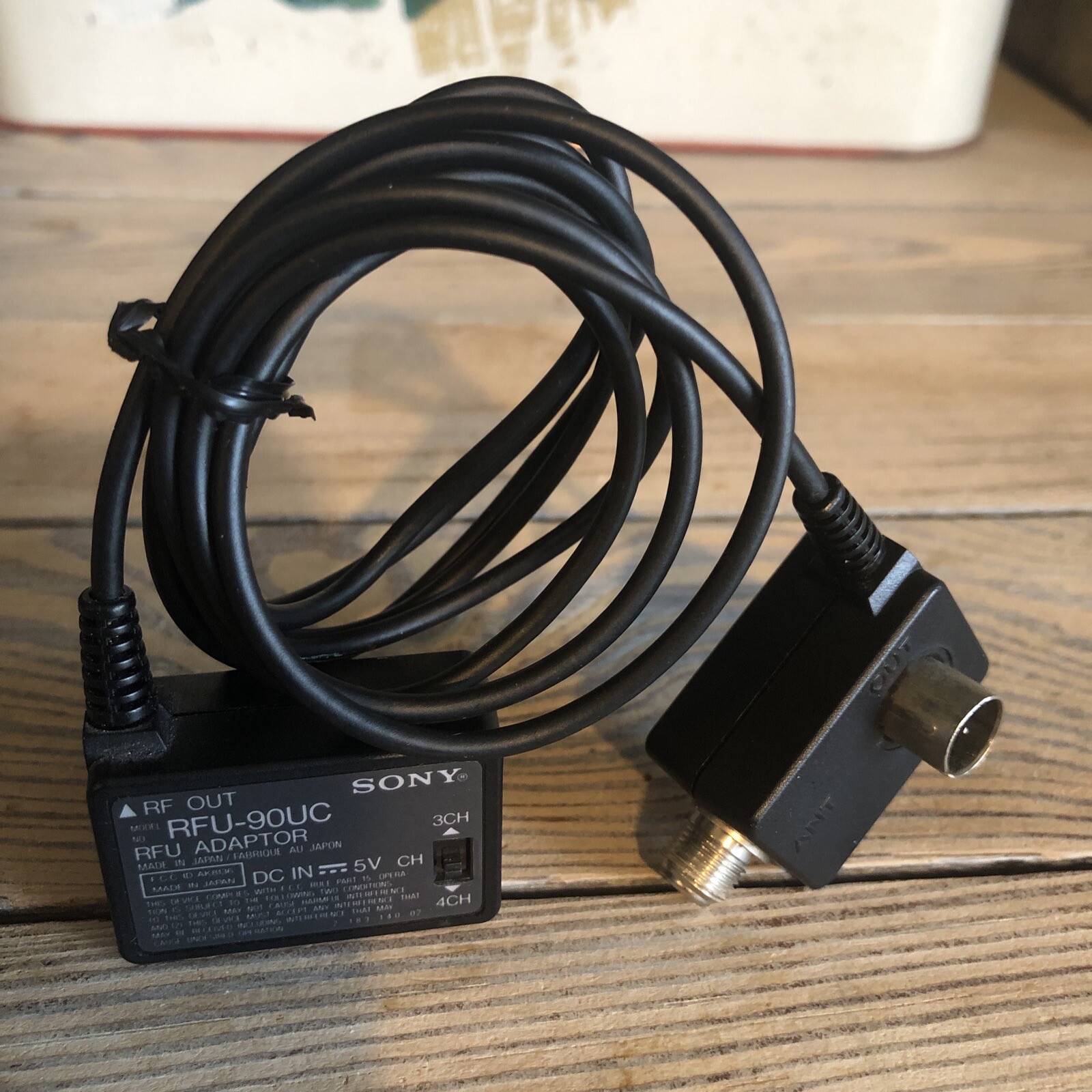 Sony RFU-90UC RFU Adapter, For Handycam Video 8 Camera