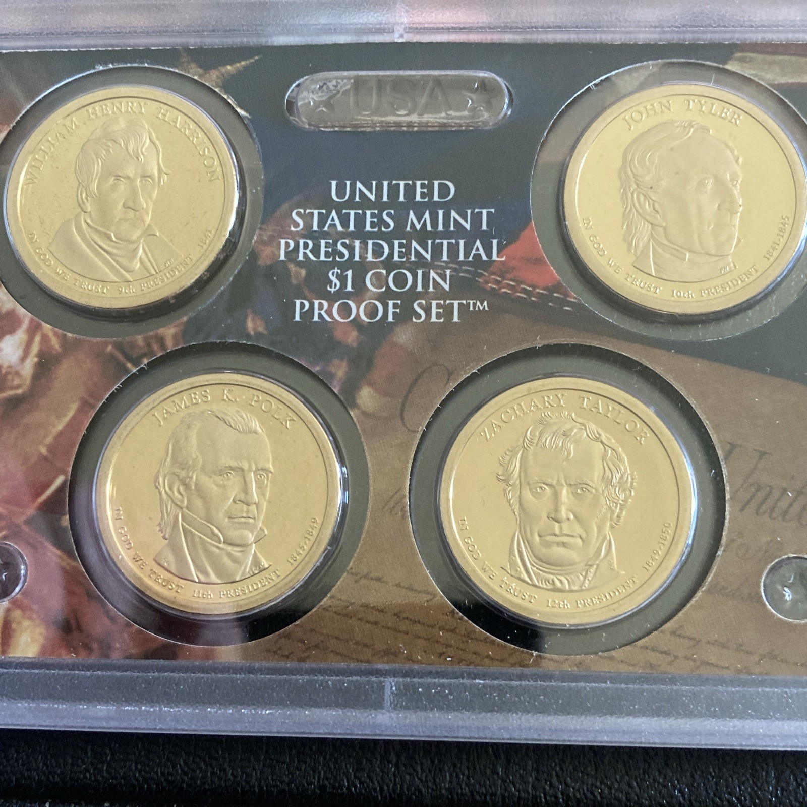 2009 U.S. Mint Presidential $1 Proof Set Proof Strike San Francisco Mint w/ COA