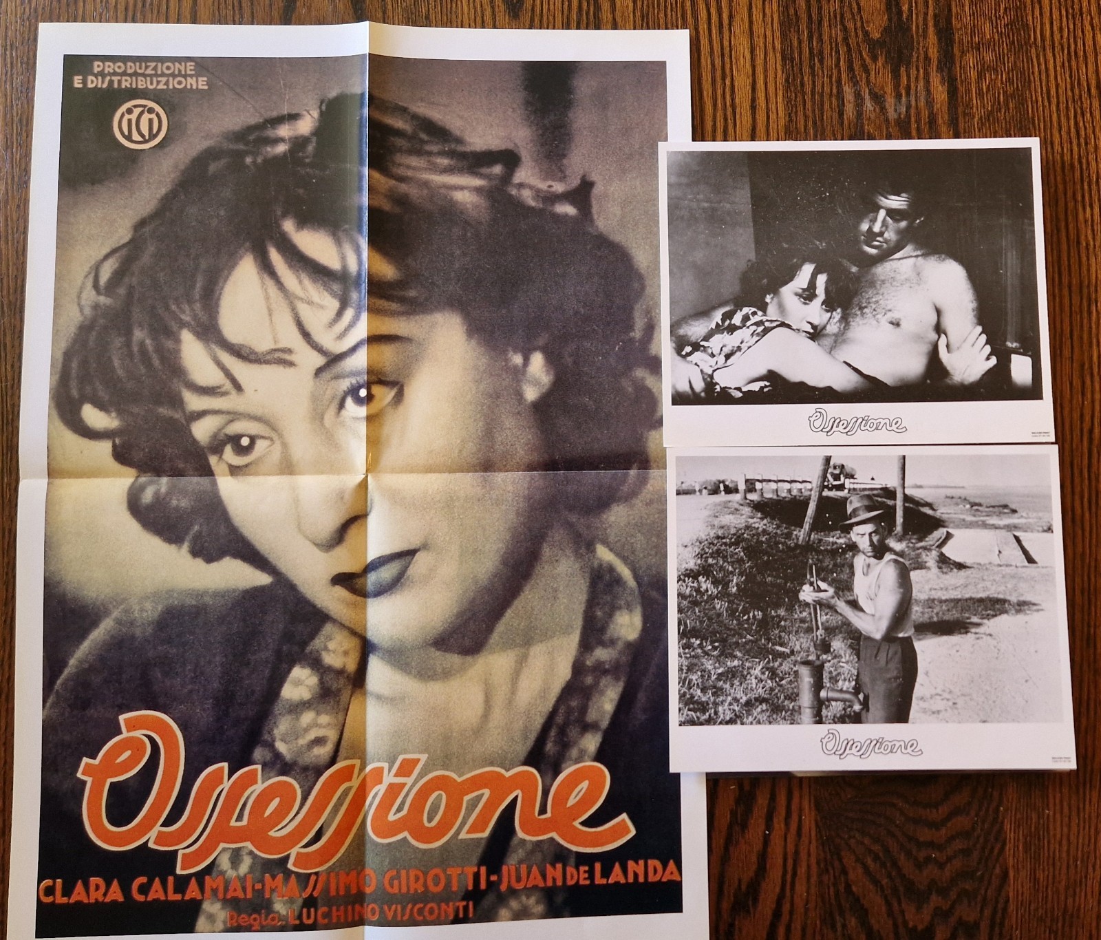 Laserdisc 📀 OSSESSIONE (USA) 2 discs With Additional Art Posters