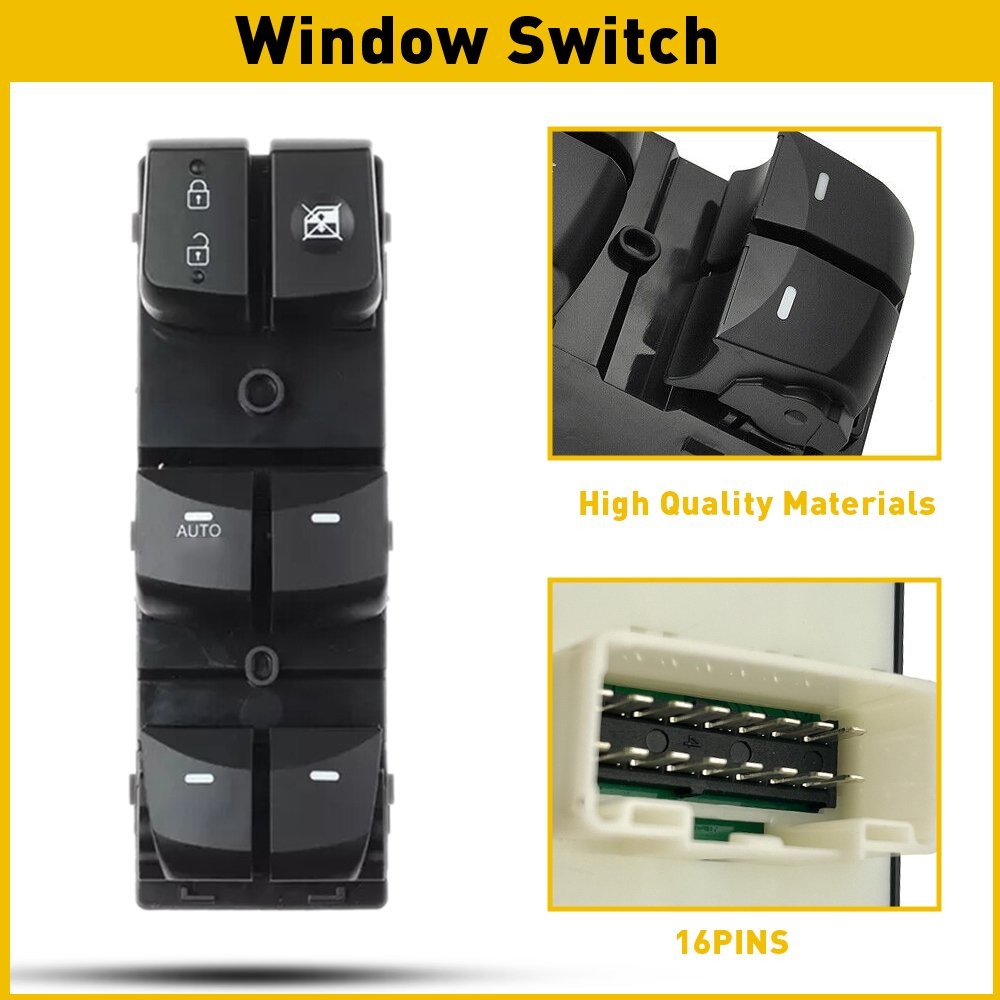 For 2014 2015 2016 Hyundai Elantra Door Window Switch Panel Control Driver Side