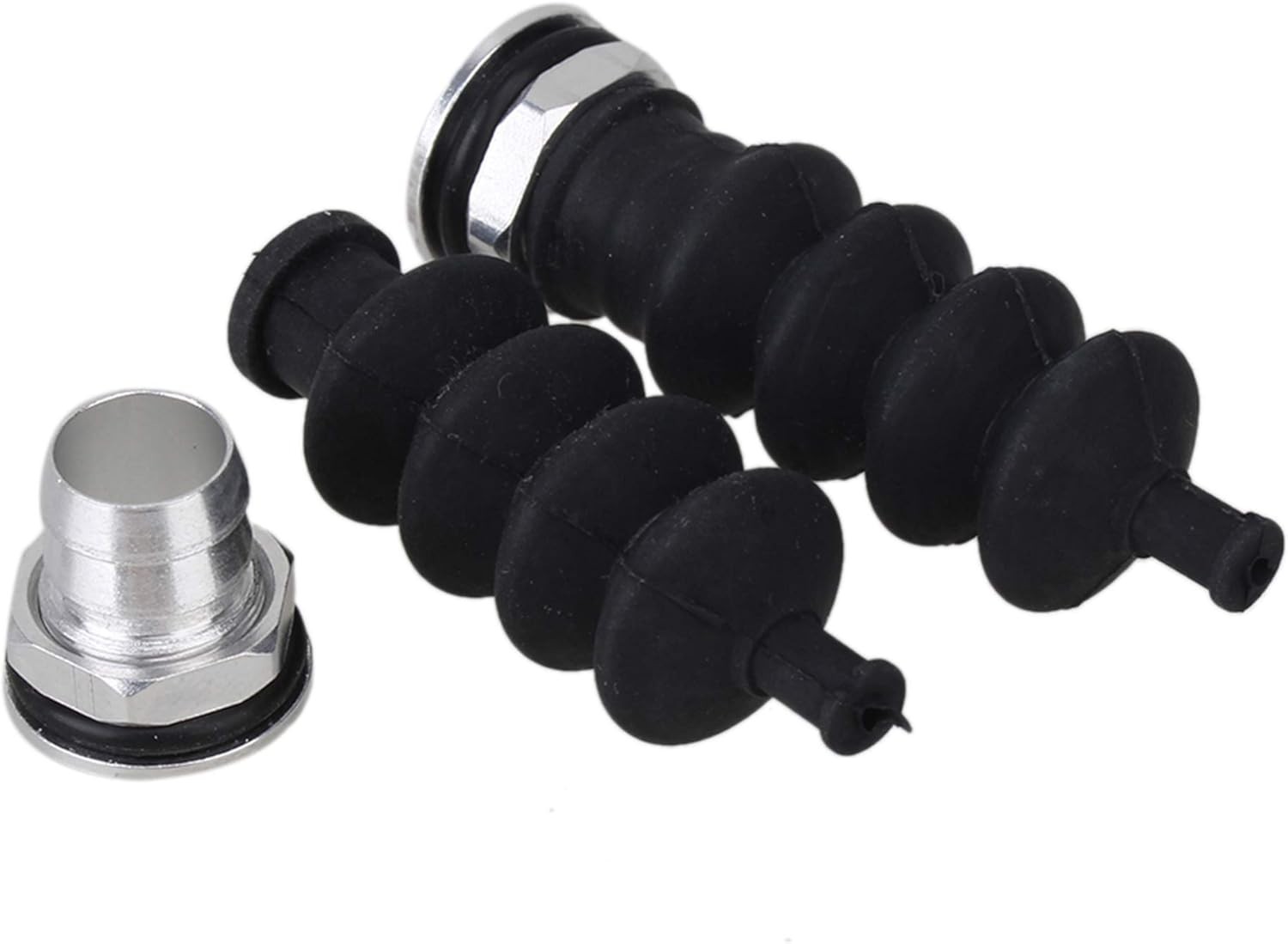 2pcs RC Boat Push Rod Rubber Seal Bellow and Fitting 42 mm