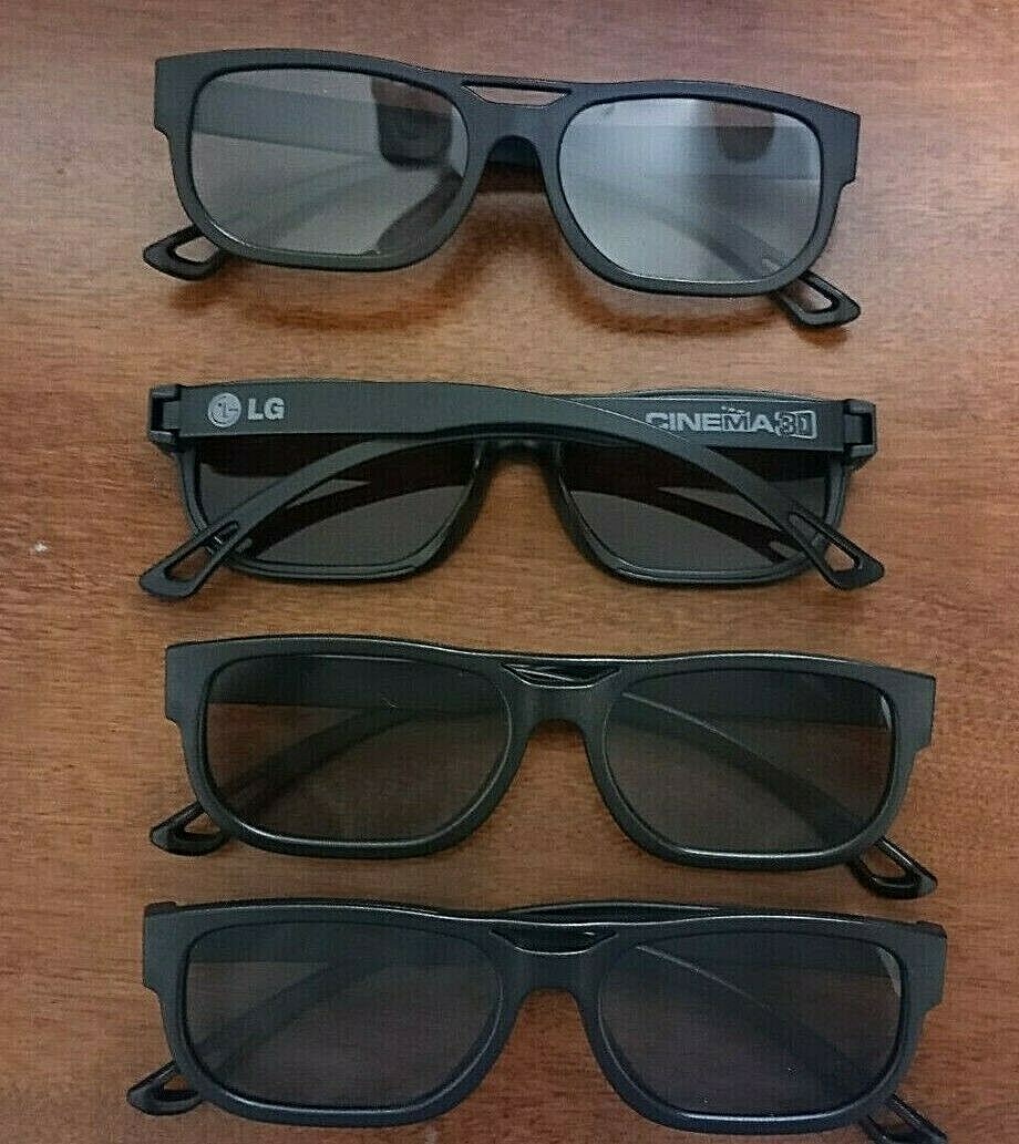 LG 3D glasses AG-F210 4 Pair