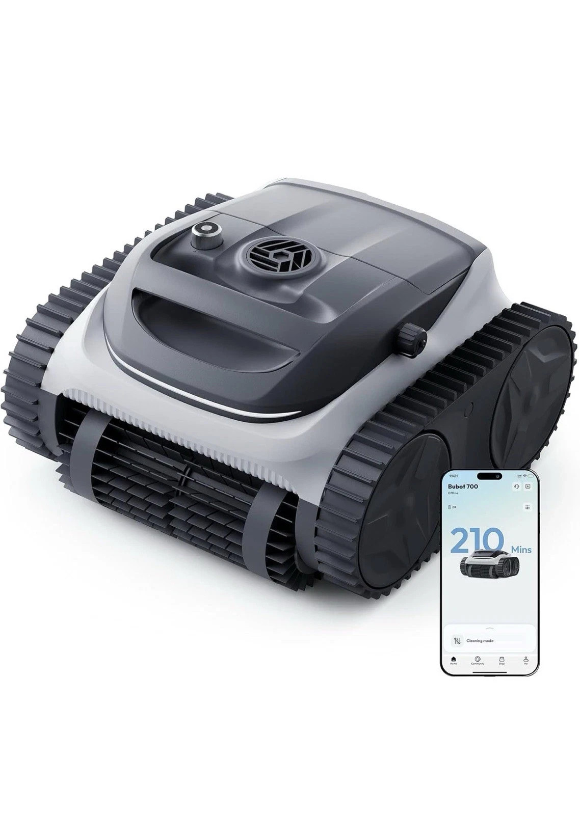 (2026 Upgraded) Bubot 700 C10P Cordless Robotic Pool Vacuum