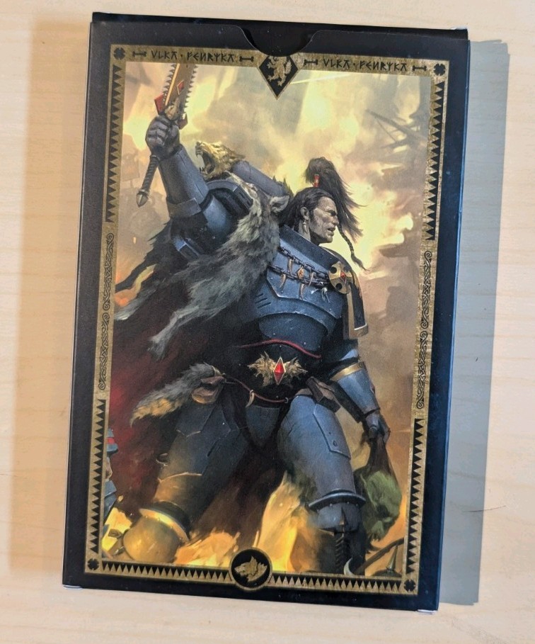 Space Wolves Data Cards Warhammer 40K 10th Edition Special edition