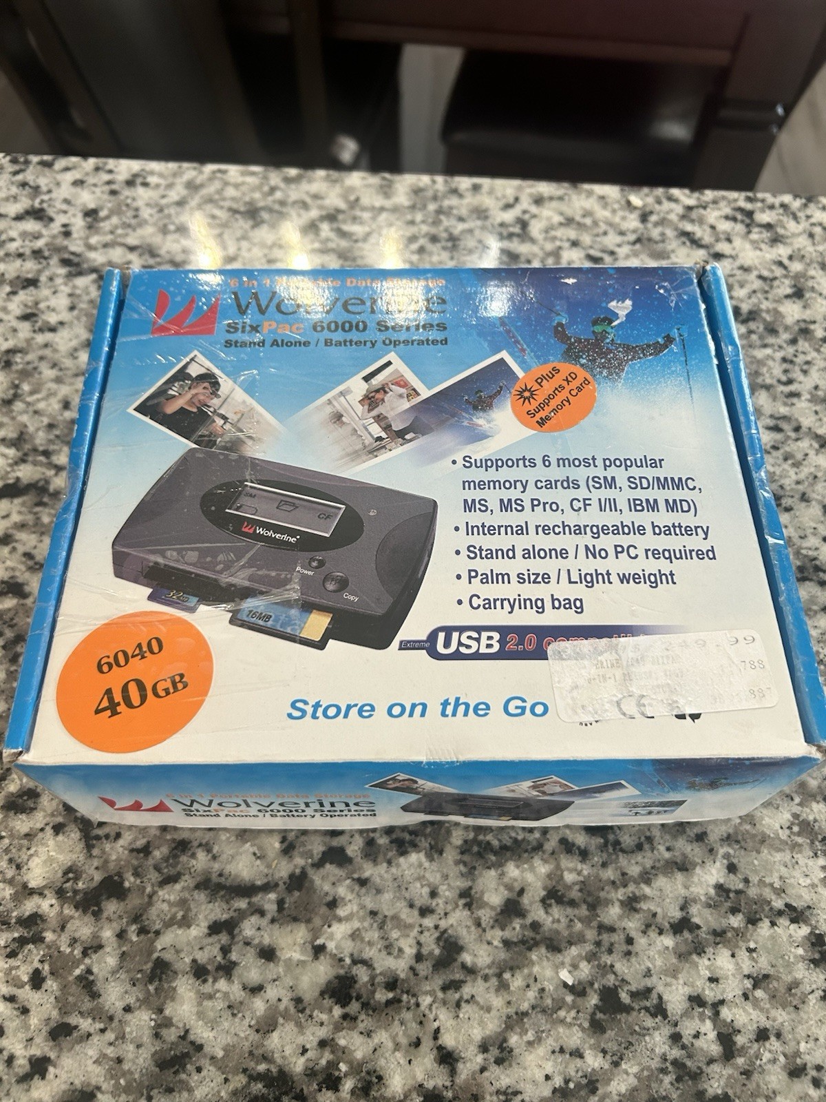 Wolverine SixPac 6000 Series Portable Data Storage